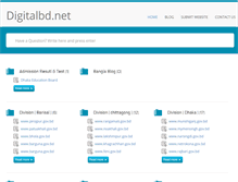 Tablet Screenshot of digitalbd.net